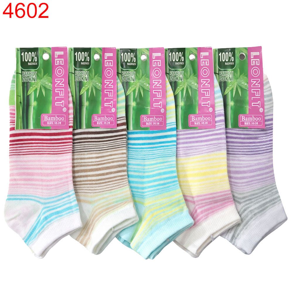 Чорап терлик дамски Leonfit бамбук 35-38/38-41 5бр 0.43€/бр