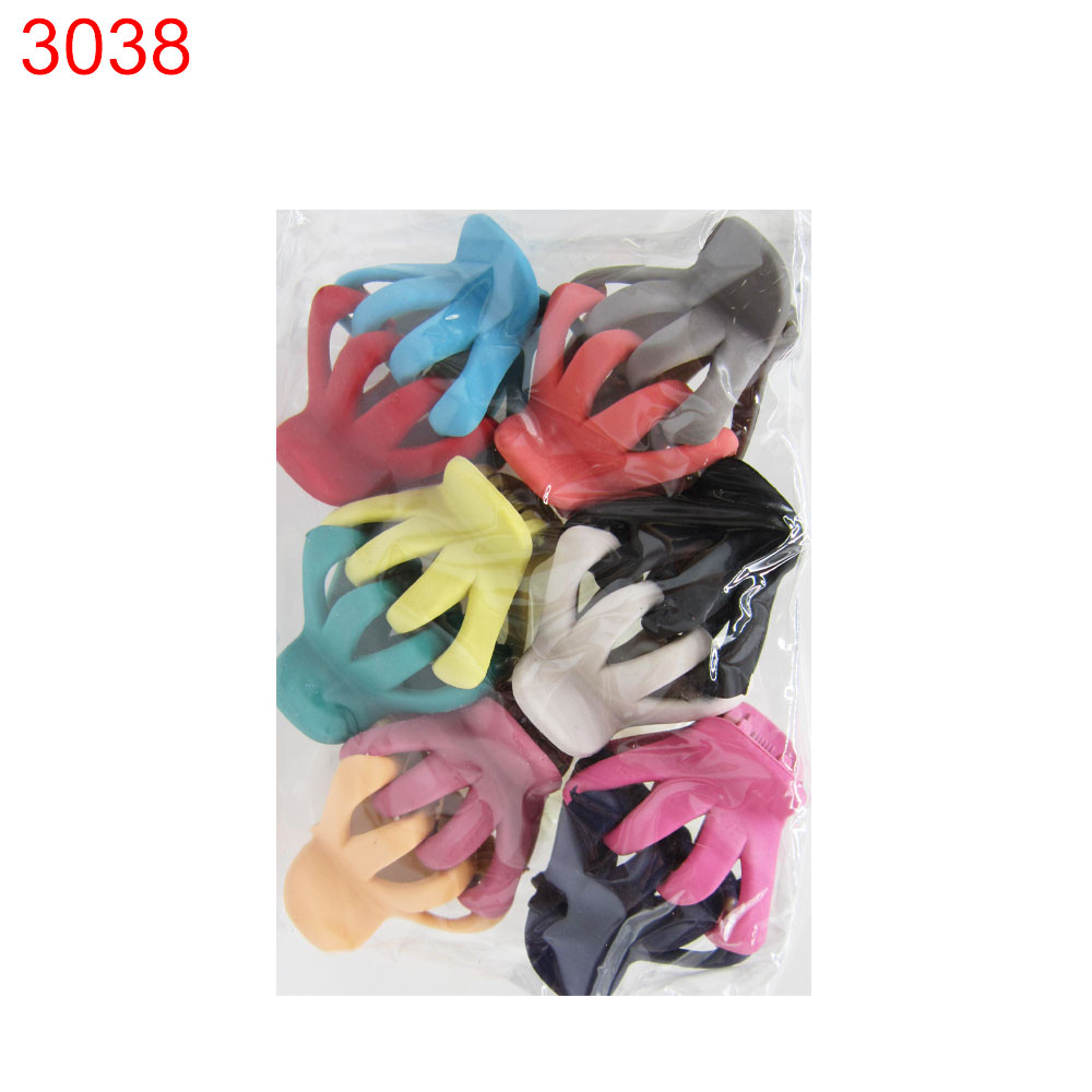 Шнола за коса малка пвц/силикон цветна 12 бр 0.26€/бр