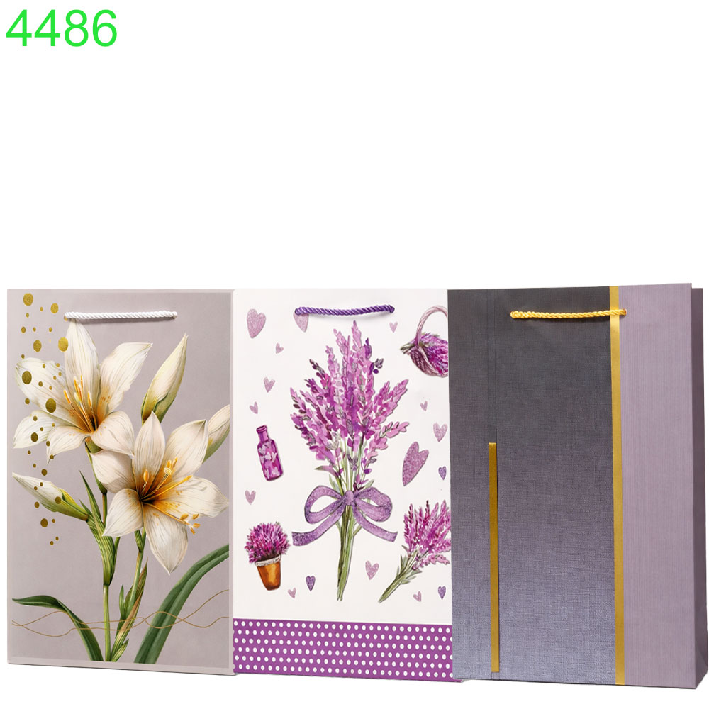 Подаръчна торбичка голяма различни видове 26см/33см 12 броя 0.70€/бр