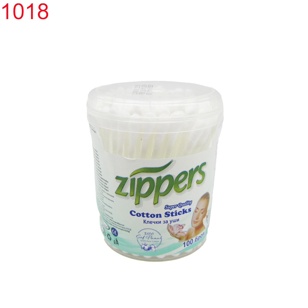 Клечки за уши Zippers 100 бр х12 0.49€/бр