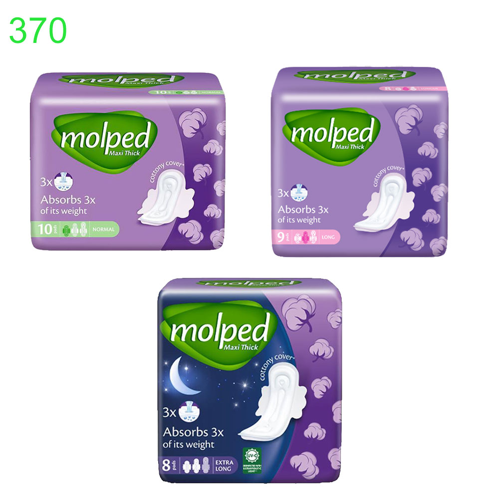 Дамски превръзки Molped Maxi Thick !!! ПРИ НАД 16 БРОЯ