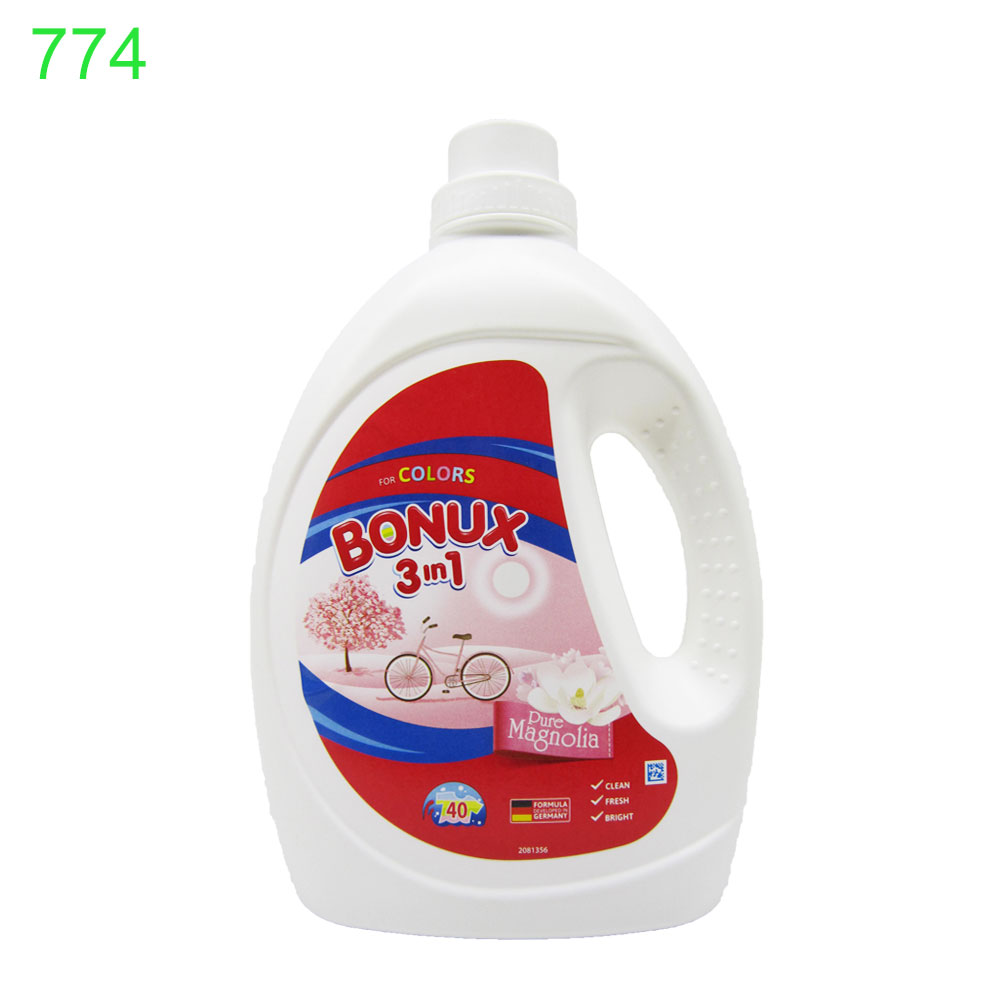 Течен перилен препарат Bonux 3 in 1 Color цветно пране 2.200л/40пр