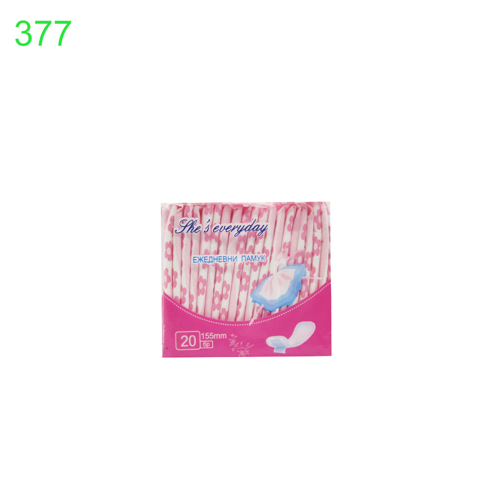 Дамски превръзки She's everyday ежедневни 20бр 0.02€/бр !!! ПРИ НАД 10 БРОЯ