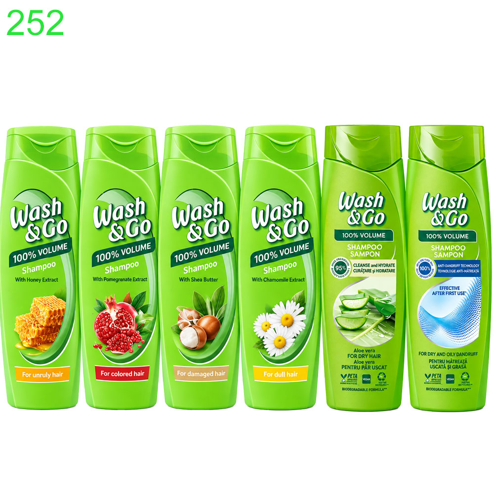 Шампоан Wash and Go 360 мл !!! ПРИ НАД 6 БРОЯ