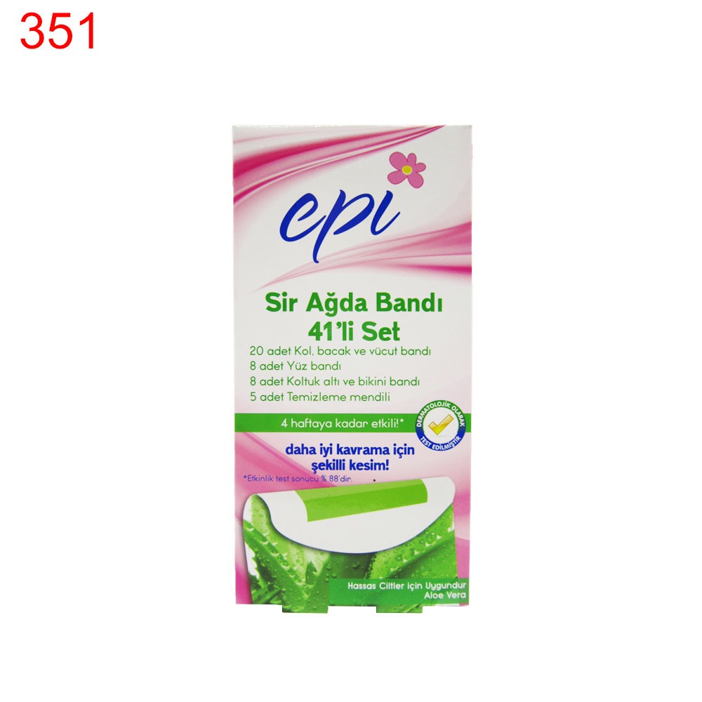 Депилиращи ленти Epi за лице и тяло 41 бр в кутия !!! ПРИ НАД 5 КУТИИ