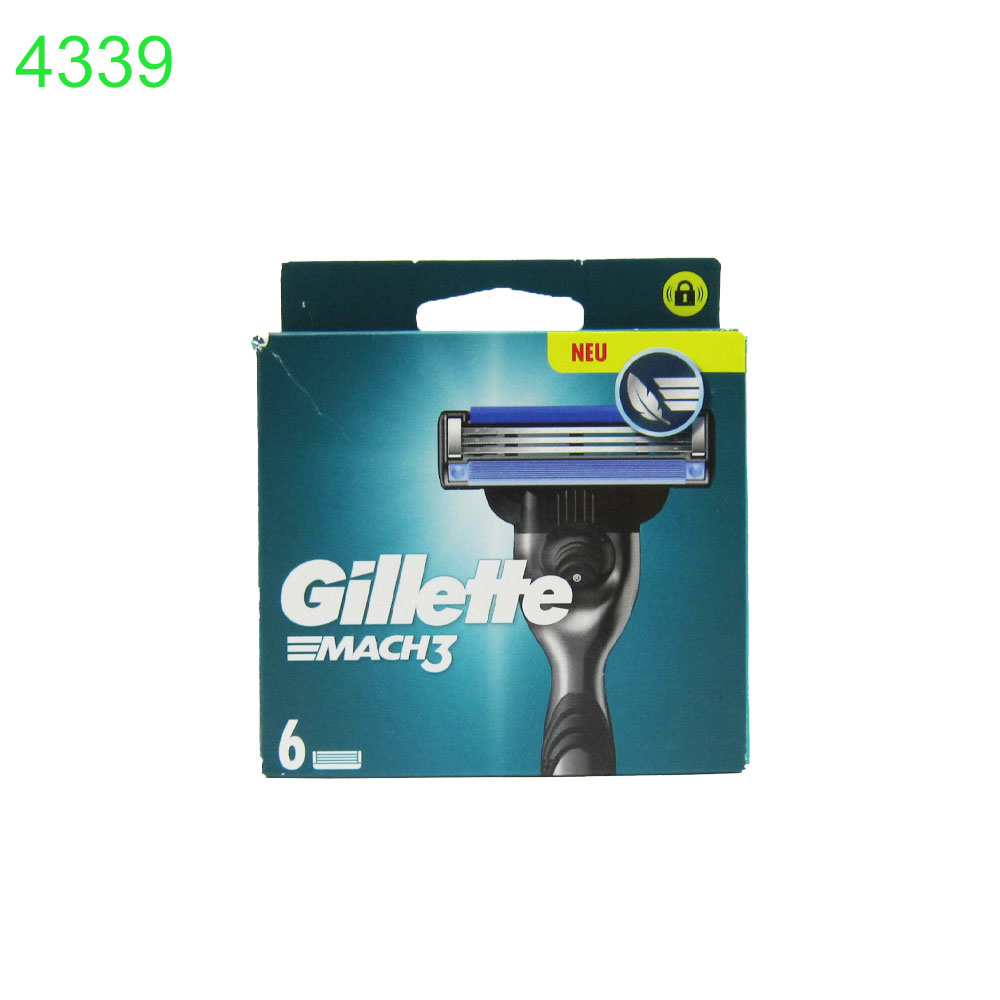 Резервни ножчета за бръснене Gillette Mach3 6 бр 1.90€/бр
