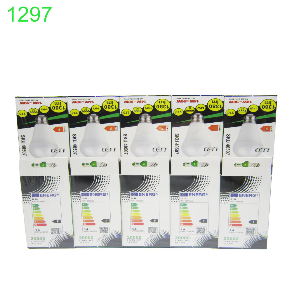 LED крушка D-iL  14 W 10бр 1.11€/бр !!! ПРИ НАД 20 БРОЯ