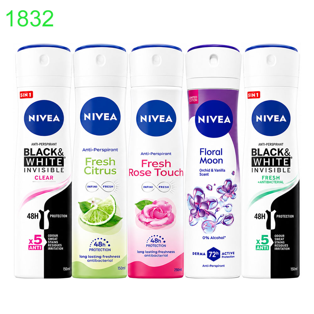 Дезодорант Nivea дамски 150мл !!! ПРИ НАД 6 БРОЯ