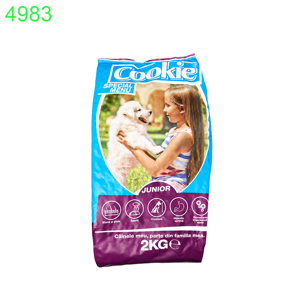 Суха храна за кученца Cookie Special Menu Junior – 2 кг!!! ПРИ НАД 5 БРОЯ