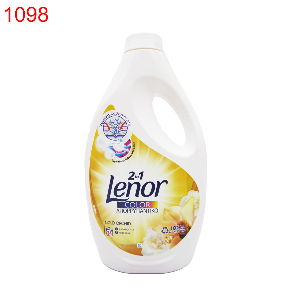 Течен перилен препарат Lenor 2in1 Gold Orchid Color 1.870л/34пр !!!!! ПРИ НАД 4 БРОЯ