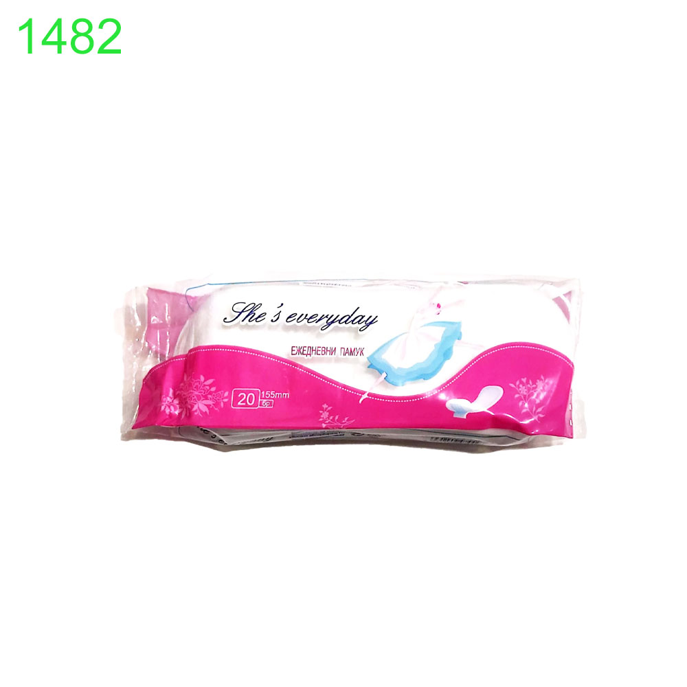 Дамски превръзки She's everyday ежедневни 20бр 0.019€/бр !!! ПРИ НАД 10 БРОЯ