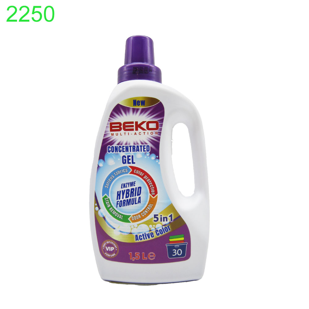 Течен перилен препарат Beko Active Color цветно пране 1.5л/30пр !!! ПРИ НАД 6 БРОЯ