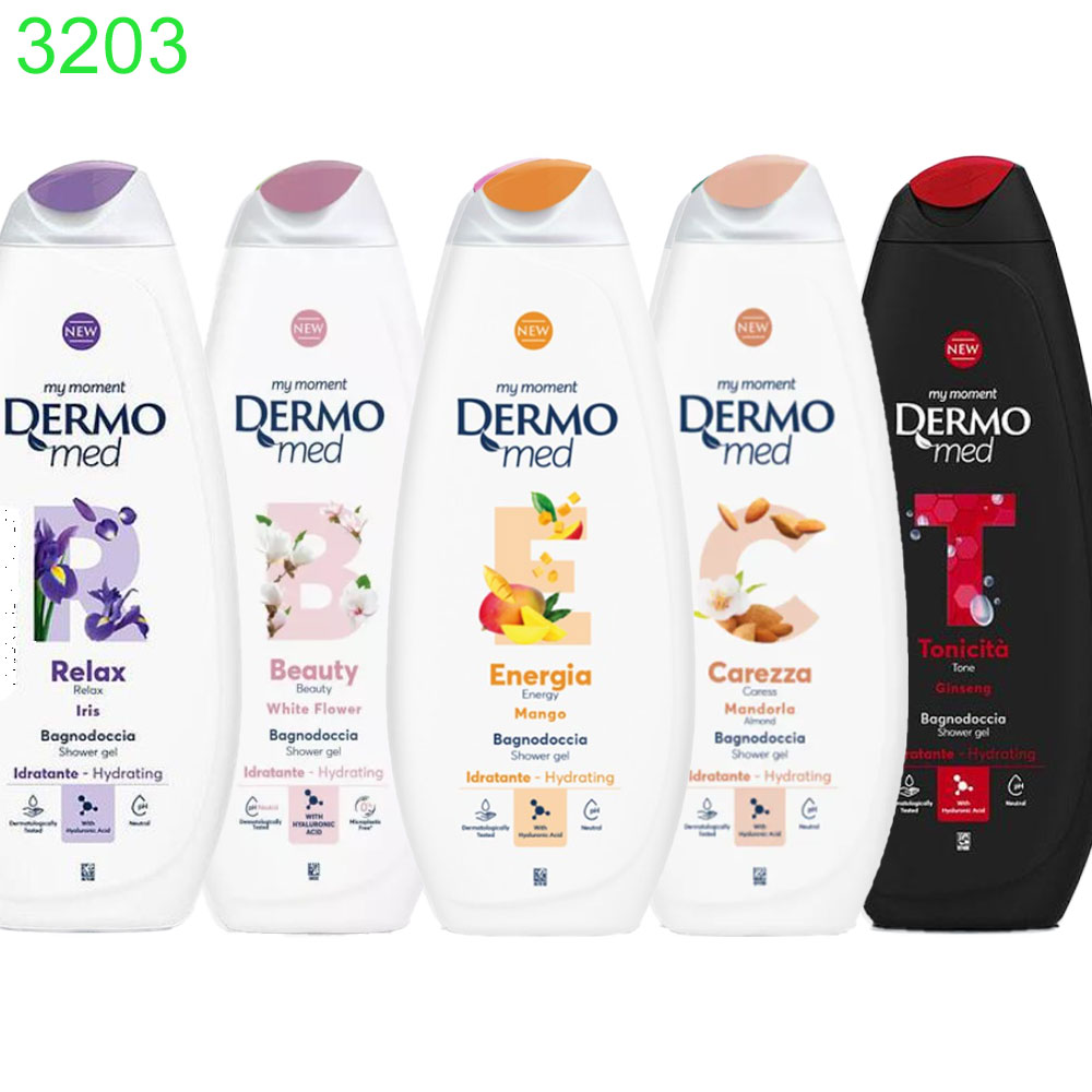 Италиански душ гел Dermomed 750 мл !!! ПРИ НАД 6 БРОЯ