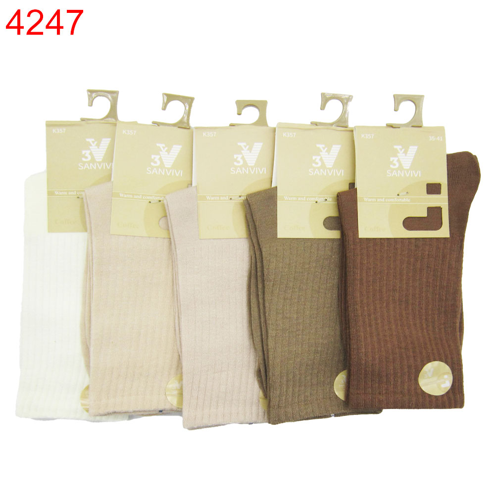 Чорап дамски San Vivi Comfortable памук 36-41 10бр 0.69€/бр