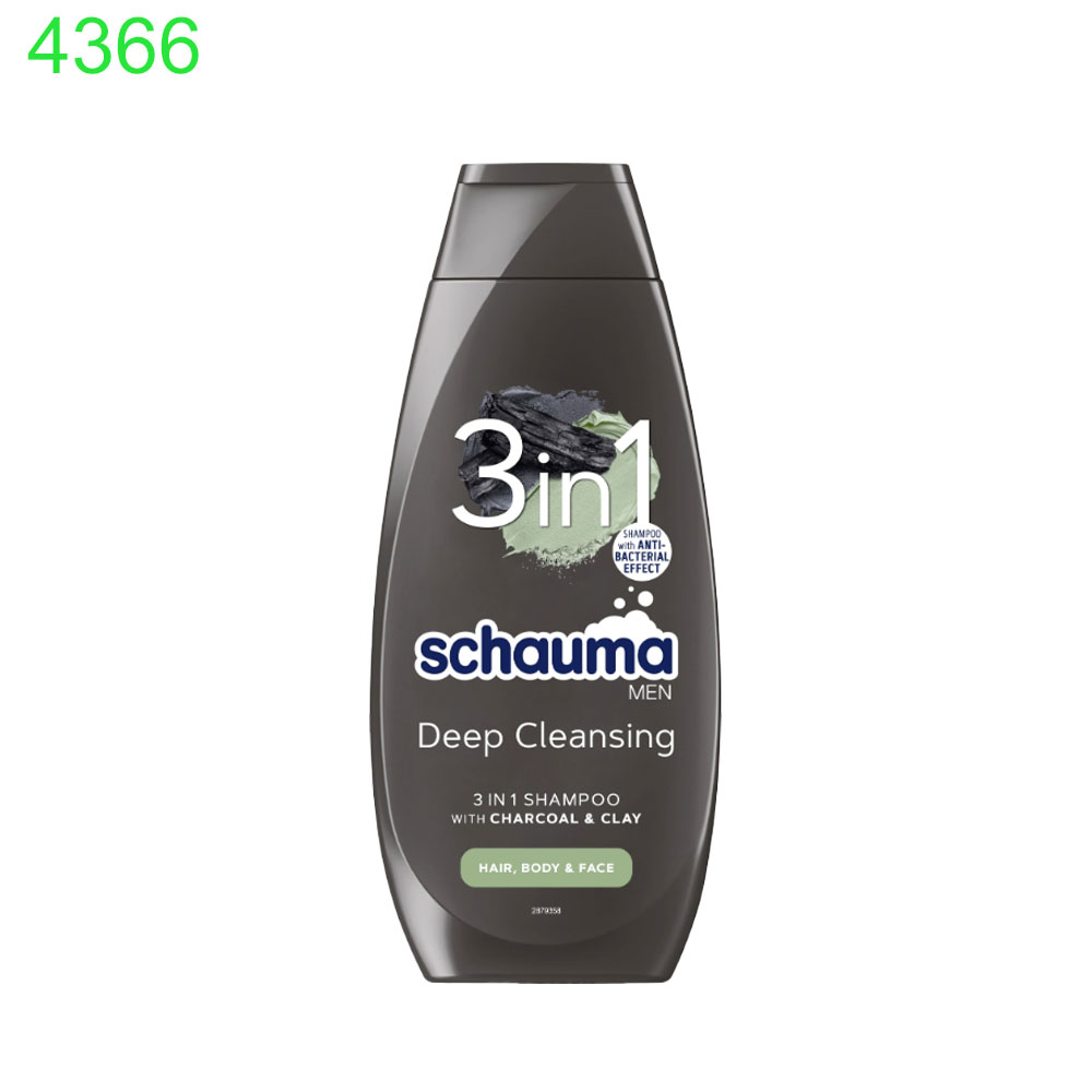 Шампоан Schauma Men Deep Cleansing 400 мл !!! ПРИ НАД 6 БРОЯ