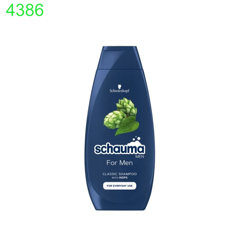 Шампоан Schauma Men Classic Shampoo whit Hops 400 мл !!! ПРИ НАД 6 БРОЯ