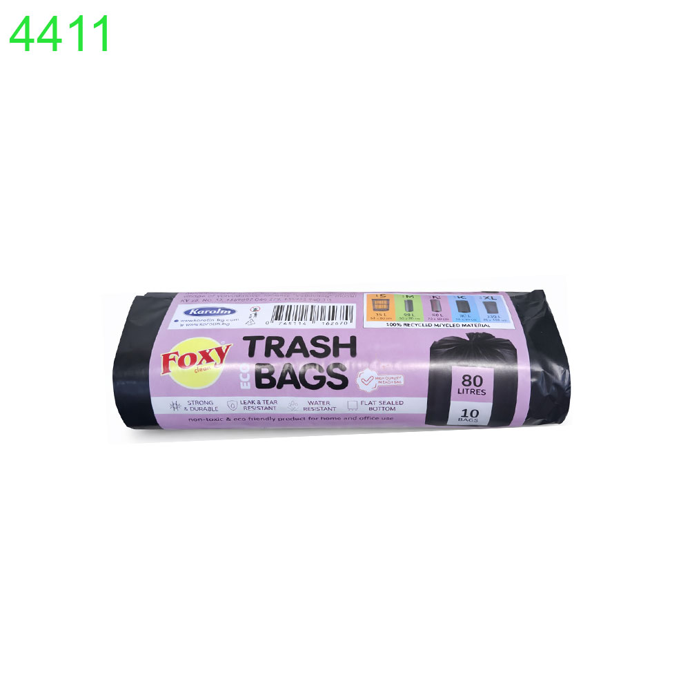 Чували за смет Foxy 80л 70х90 см 10бр