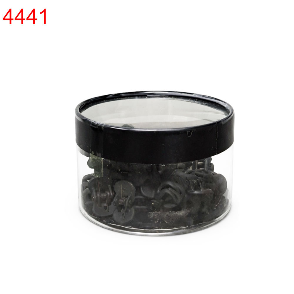 Шнола за коса малка пвц силикон 24броя в кутия 0.26€/бр