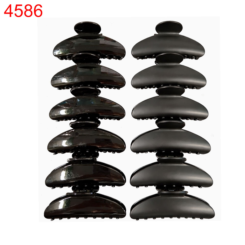 Шнола за коса голяма пвц/силикон мат 12 бр 0.38€/бр