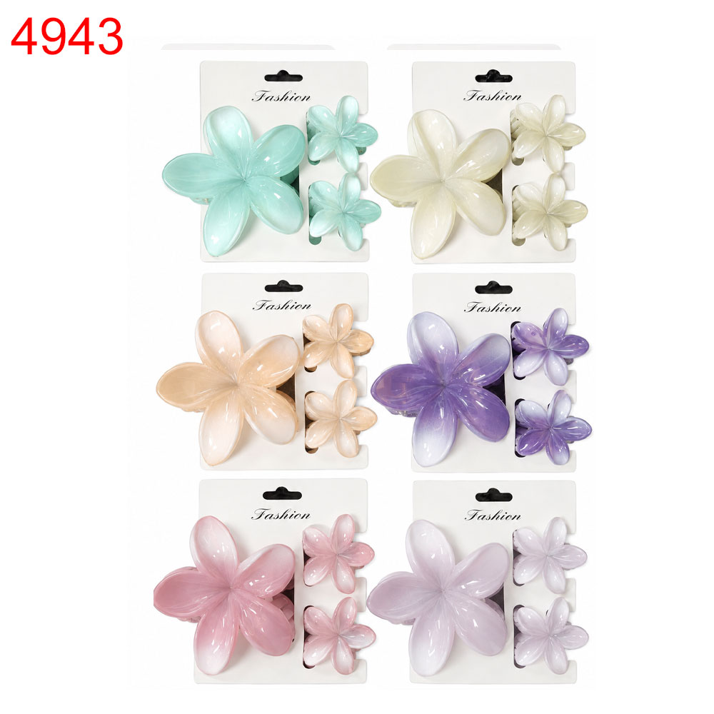 Шнола за коса средна пвц  по 3 броя на кора/12 кори в стек / 1.40€/бр