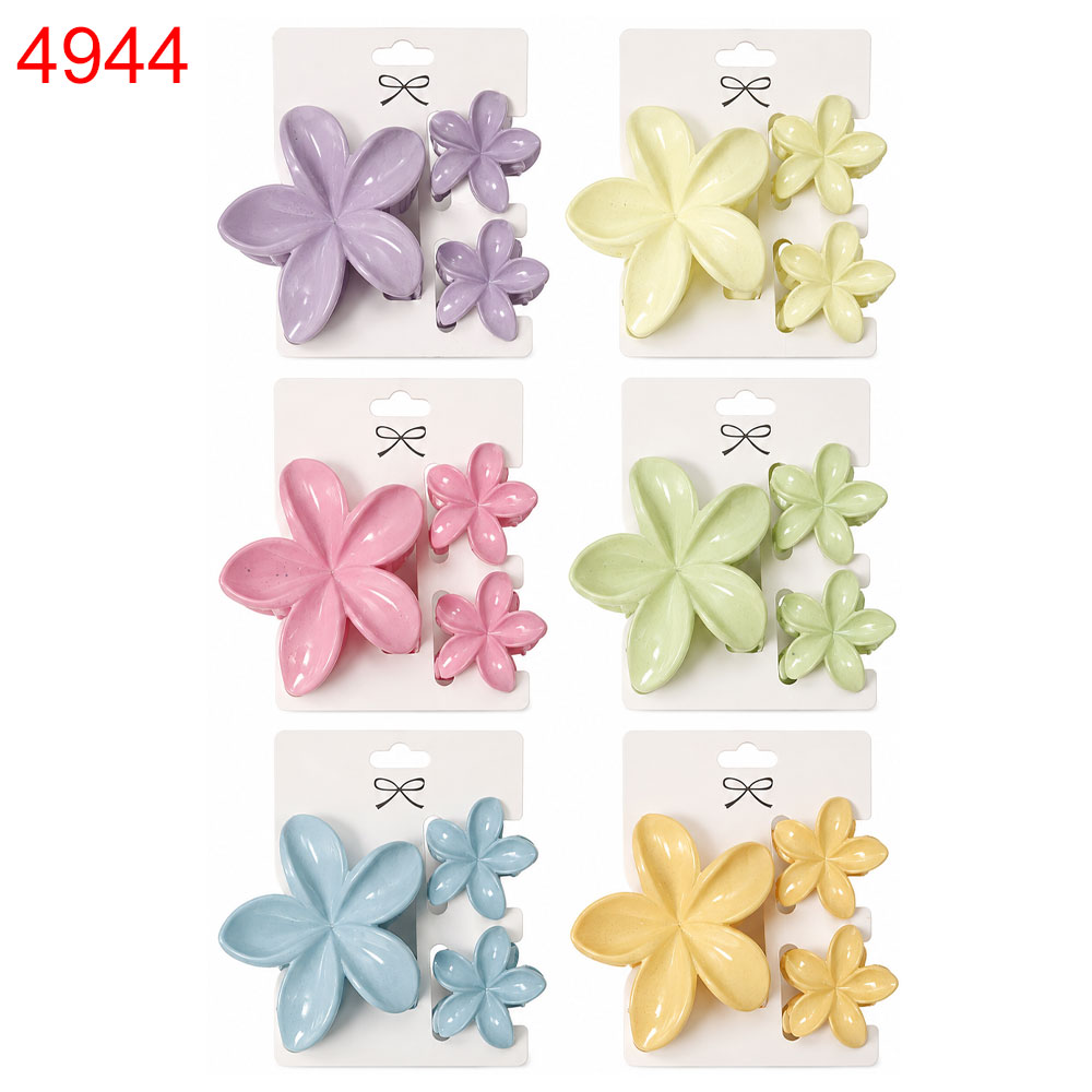 Шнола за коса средна пвц  по 3 броя на кора/12 кори в стек / 1.40€/бр