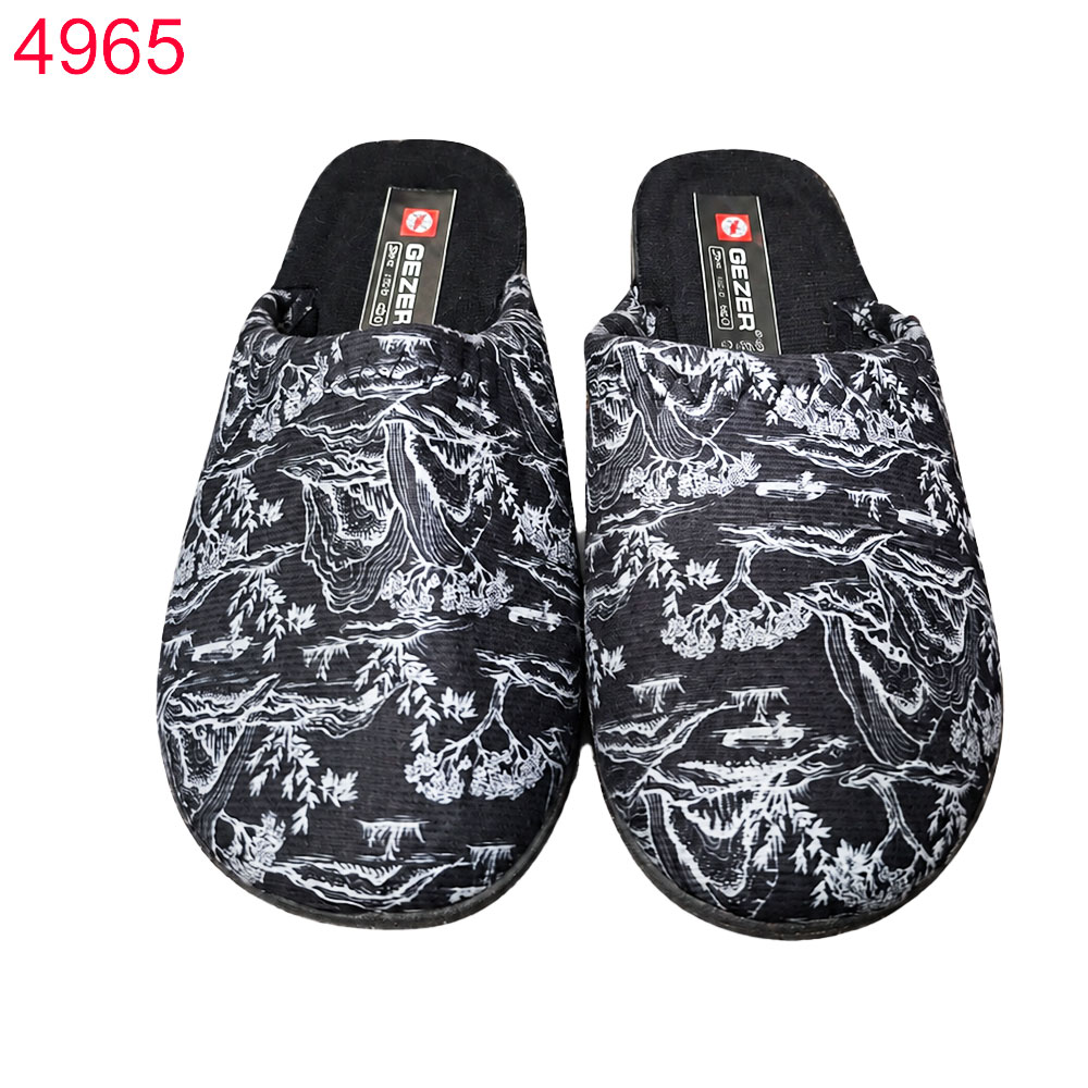 Домашни пантофи Gezer дамски с цветя 6 чифта в стек-36-41/ 2.25€/бр